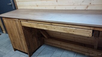 Pracovný stôl 260x60 cm - 8