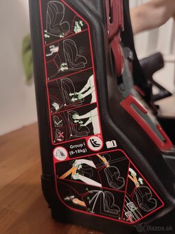 Predám kočík Britax Strider M farba Navy 2v1 - 8