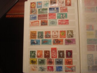 16 stranový album A4 + 600 rôznych známok NDR - 8