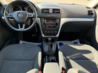 ► ŠKODA YETI 1,4 TSI DSG 4x4 - 110 KW PARK. SENZORY◄ - 8