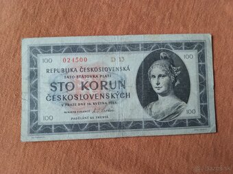 Bankovky ČSR - 40 - 8