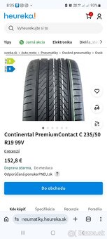 4ks NOVÉ 235/50 R19 99V CONTINENTAL, DOT2025 - 8