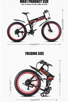 Predám 5-ročný skladací eBike GUNAI MX01 - 8