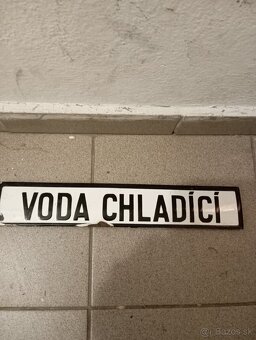 Predám smaltové staré tabuľky. - 8