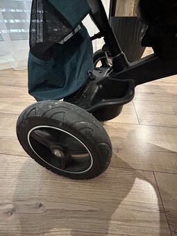 Trojkolka pre dieťa 6v1 kočík EASYTWIST Kinderkraft zelený - 8