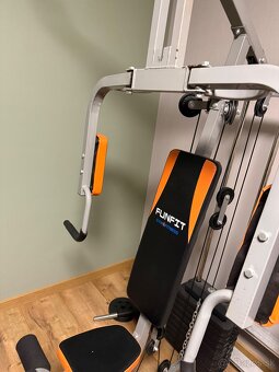 Predám kompletnú sadu a posiňovaciu vežu Funfit gym&fitness - 8