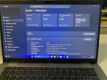 Predám Dell Latitude 7410 – i5- 16 GB RAM - Win11 Pro - 8