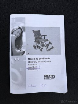 Elektrický invalidný vozík - 8