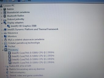 predám Lenovo Thinkpad t450 / Intel core i5 / Windows 7 - 8
