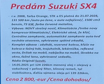 Suzuki  SX4 - 8