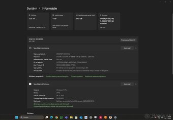 PC - i5-10400F, 16 GB RAM, 1,25 TB, R9 380 – zelené LED - 8