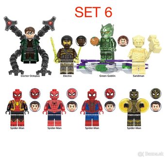 Figúrky Superhrdinovia (8ks) typ lego 2 - nové - 8
