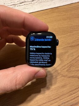 Apple Watch Series 7 (41mm) Midnight – komplet balenie - 8