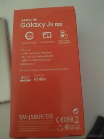 Mobilný telefón Samsung J5 2016 - 8