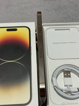 Predám Apple iPhone 14 PRO 256GB Gold Stav Nového Telefónu - 8