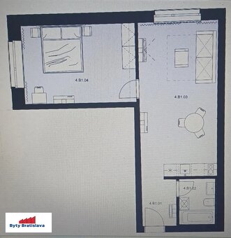 Ponúka na predaj 2-izb. byt, Žilinská ul., BA I - 8