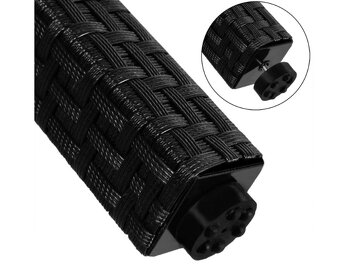 Záhradná ratanová zostava Berlin 1+8, 2 x polohovacie kreslo - 8