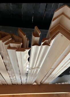 Tatranský zrubový profil Kvh hranoly rezivo plechy OSB - 8