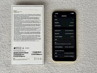 iPhone 14 128GB Žltý, NOVÁ BATERKA, SUPER STAV - 8