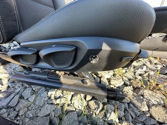 Sedačky bmw f25 x3 kompletne polokožené sedadla - 8