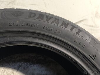 215/55 R17 Zimné pneumatiky Davanti Wintoura 4 kusy - 8