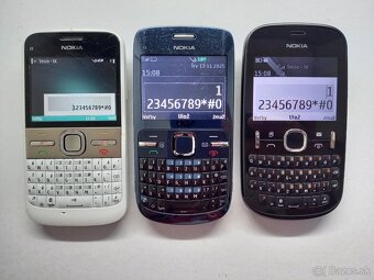 NOKIA QWERTY Klávesnice E5-00 C3-00 200Dual Sim - 8