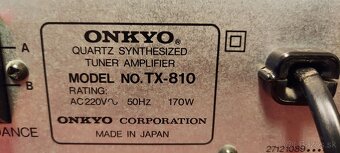 Predám receivery Onkyo - 8