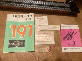 Pletacie stroje Dopleta 180 a 191 - 8