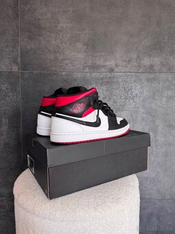 🔥Air Jordan 1 mid “ Gym Red “ - 8