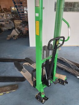 Ručne vedený paletový vysokozdvižný vozík 1500kg 1600mm - 8