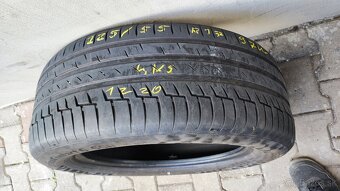 225/55R17 97W. Continental premium contact6 - 8