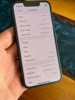 iPhone 13 mini 128gb originalny stav - 8