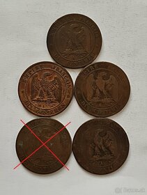 mince Francuzsko stare 3 - 8