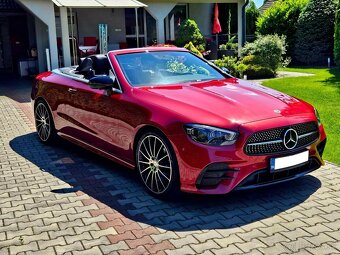 Predám Mercedes E cabrio 220d AMG facelift záruke do 02/26 - 8