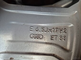 5x112 r17 ET38 x 6,5J elektróny VW, ŠKODA, SEAT, AUDI - 8