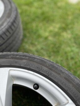 Original AUDI 5x112, r17 + pneu - 8