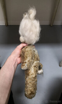 Starožitný plyšový macko - 8