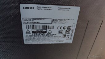 Televizor Samsung 43´´ 4K Smart TV s wi-fi - 8