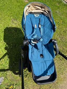 CYBEX PRIAM MATT BLACK + MOUNTAIN BLUE - 8