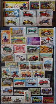 Pekná zbierka známok 1 - 8