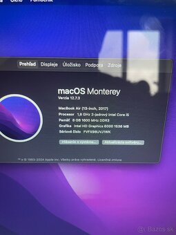 Apple macbook air 2017 - 8