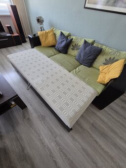 Široká rozkladacia pohovka + fotel - 8