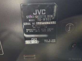JVC TD-W901 top dvojkazetový deck - 8