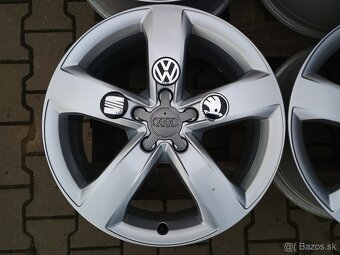 Originálne ALU disky Audi, VW, Škoda, Seat 5x112 R18 ET37 - 8