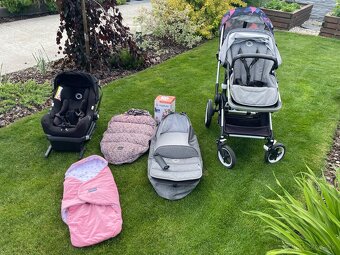 Bugaboo fox 2 s autosedackou a Ergo baby nosicom - 8