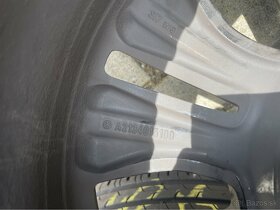 Orig. Mercedes disky R17 so zimnými pneumatikami 225/55 R17 - 8