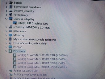predám ntb HP / Intel core i3 / 4gb ram / ssd disk / HDMI- - 8