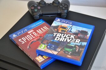 PREDAJ - PlayStation 4 Pro 1TB + 6ks hier - 8