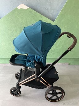 Cybex priam 4.0 moutain blue + príslušenstvo - 8