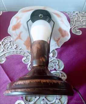 Retro sklenené lampy Kamenický Šenov - 8